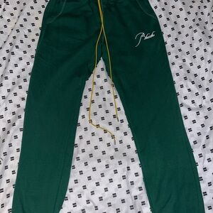 Rhude Forest Green Joggers